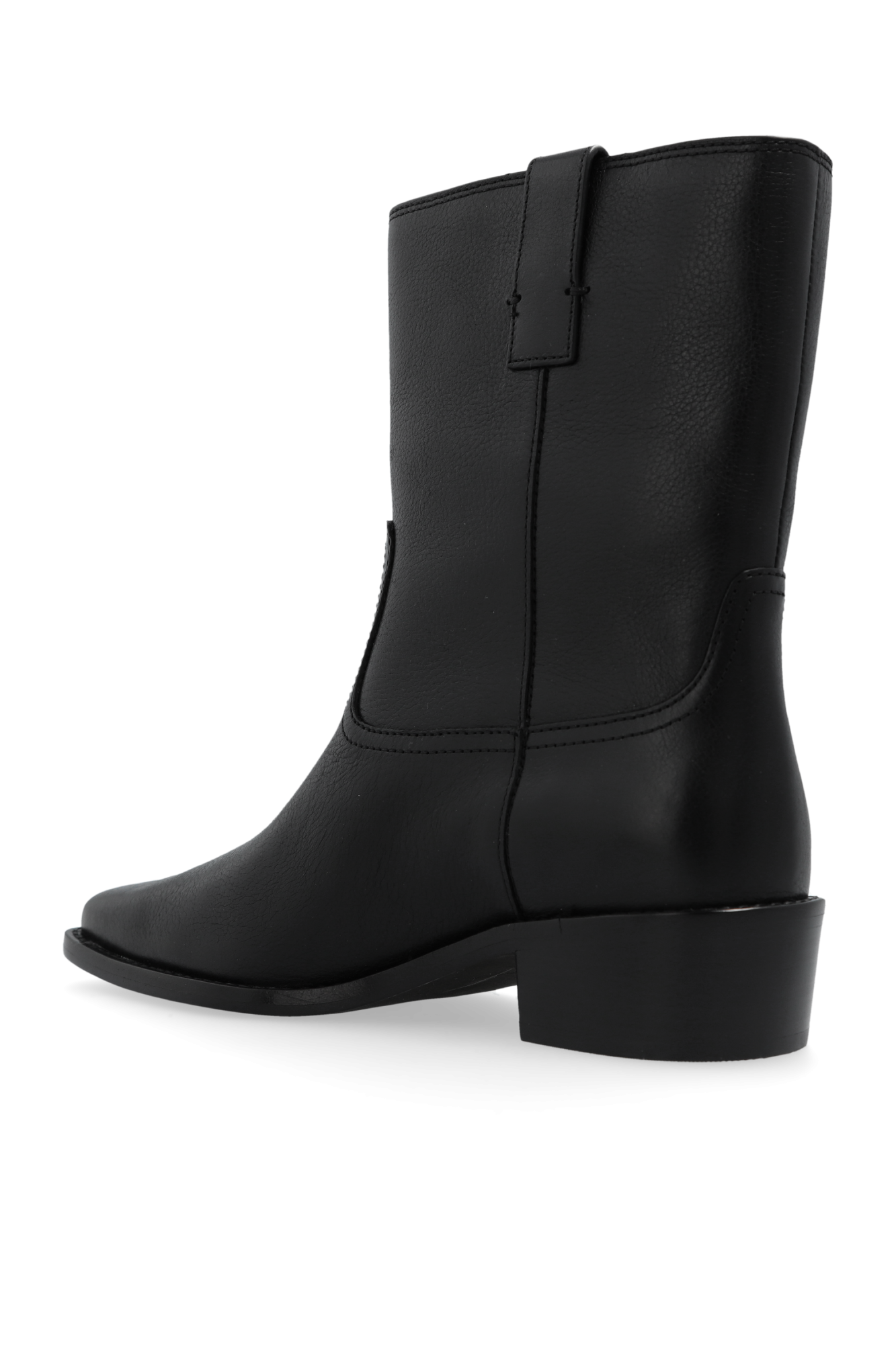 ミドルブーツ TORY BURCH Women Boots 155810 006 Black City Western Ankle Boot: Women's Shoes | Ankle Boots | Tory